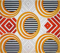 popova textile design c 1923 1924 Art A4 Photo Print