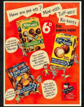 poppets 1950s Advert A4 Photo Print