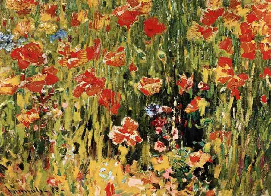 poppies 2 Art A4 Photo Print