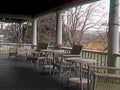 porch mountain winter1980s 1990s A4 Photo Print