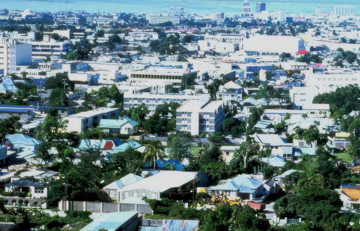 port au prince Vintage A4 Photo Print
