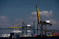 port cranes ships 2 1980s 1990s A4 Photo Print