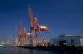 port seattle cranes 1980s 1990s A4 Photo Print