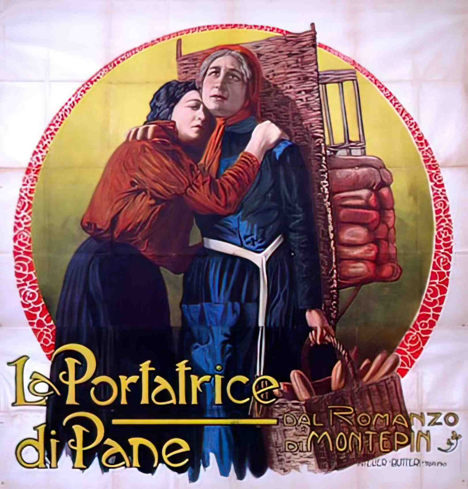 porteuse de pain la ital 6s Advert A4 Photo Print