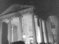 portico columns pediment1980s 1990s A4 Photo Print
