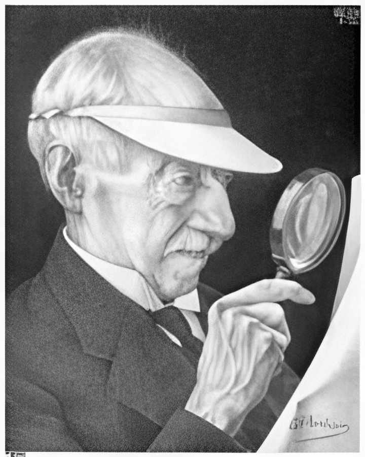 portrait of g a escher mc escher 1935 A4 Photo Print