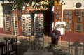 postcards display shop 1980s 1990s A4 Photo Print