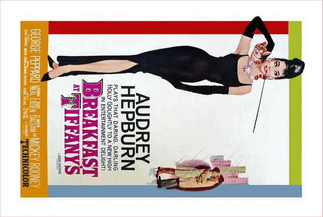 poster 2017 Breakfast At Tiffanys 01 A4 Photo Print