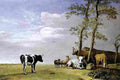 pot A Husbandman with His Herd Art A4 Photo Print
