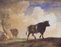 pot The Bull Art A4 Photo Print