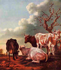 pot The Pasture Art A4 Photo Print