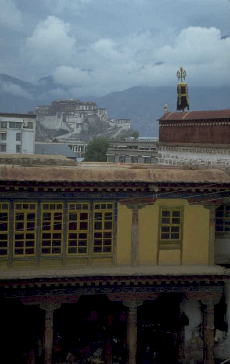 potala palace architecture 1980s 1990s A4 Photo Print