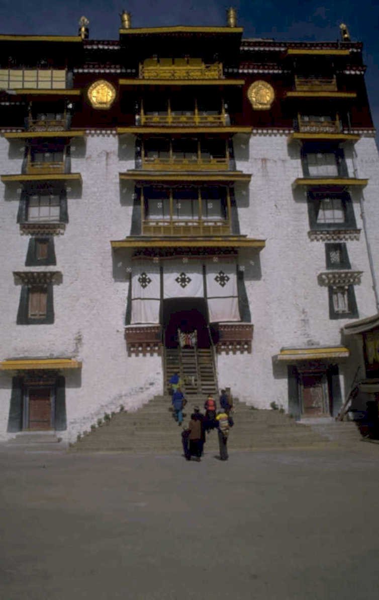 potala palace monastery 1980s 1990s A4 Photo Print