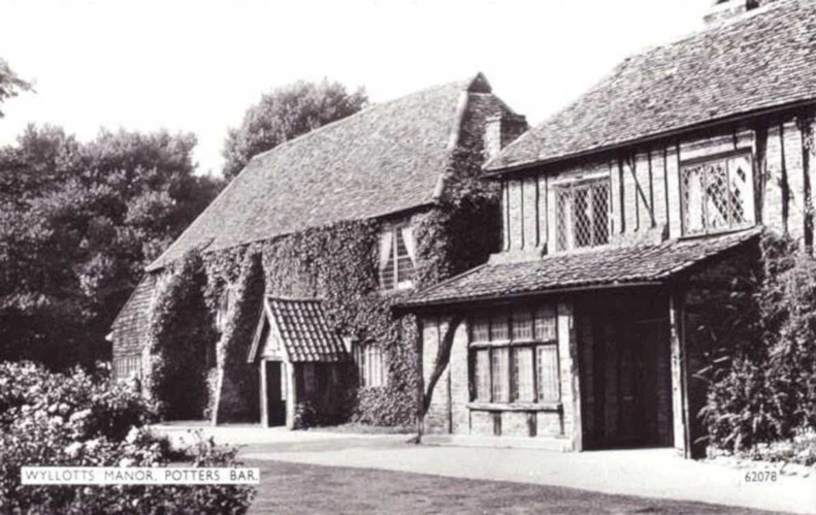 potters barn manorVintage 1880s 1900s A4 Photo Print