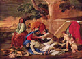 pou Lamentation of Christ Art A4 Photo Print