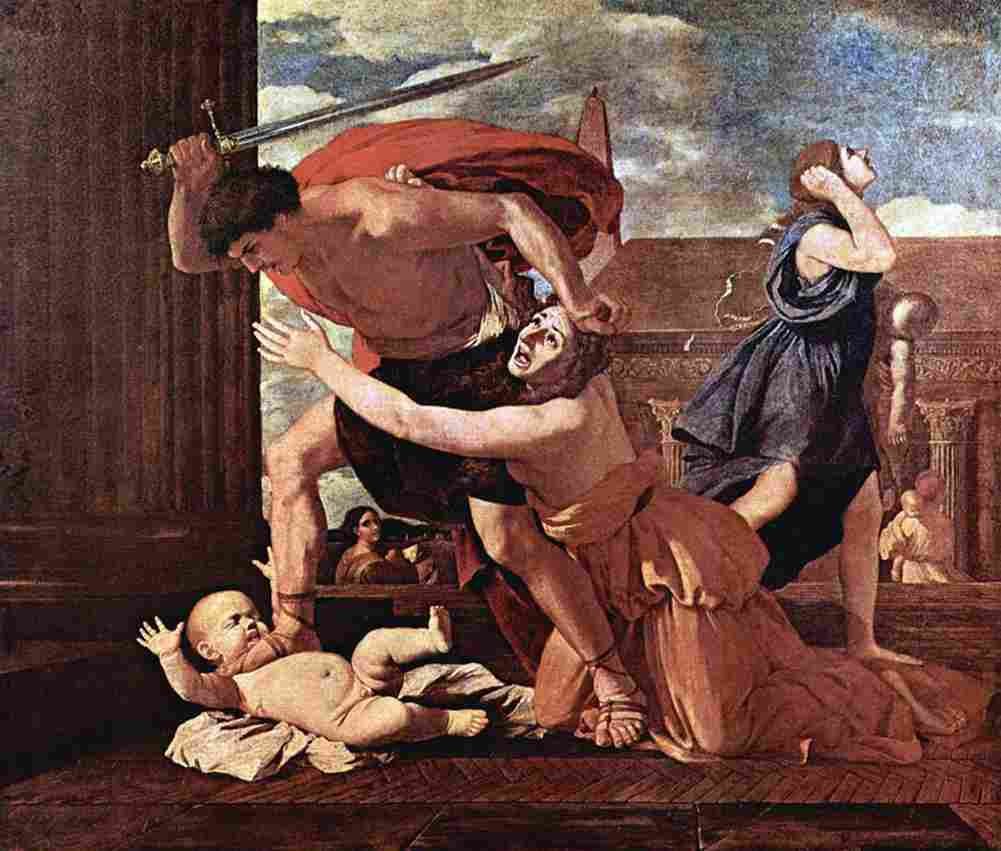pou Massacre of the Innocents Art A4 Photo Print