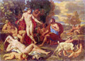 pou Midas and Bacchus Art A4 Photo Print