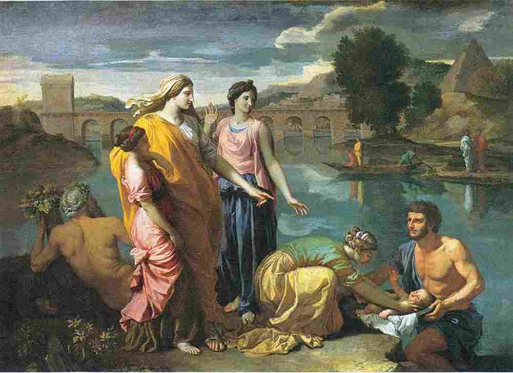 pou The Finding of Moses main Art A4 Photo Print