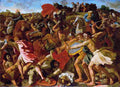 pou The Victory of Joshua over the Amalekites Art A4 Photo Print