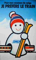 pour mes vacances de neige 1975 4 Advert A4 Photo Print