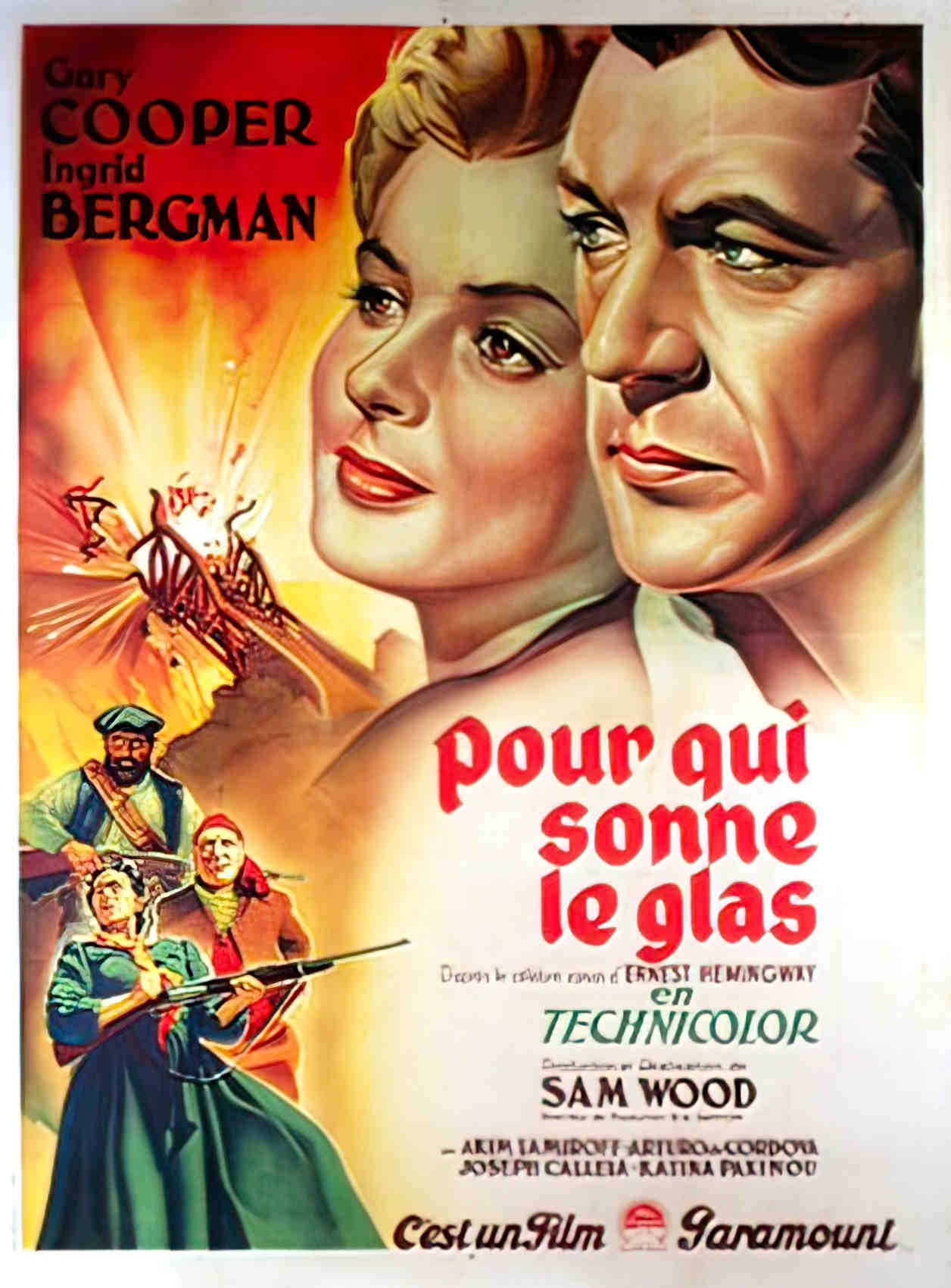 pour qui sonne le glas 3 Advert A4 Photo Print