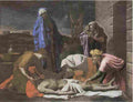 poussin The Lamentation over the Dead Christ Art A4 Photo Print