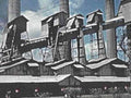power plant snow1980s 1990s A4 Photo Print
