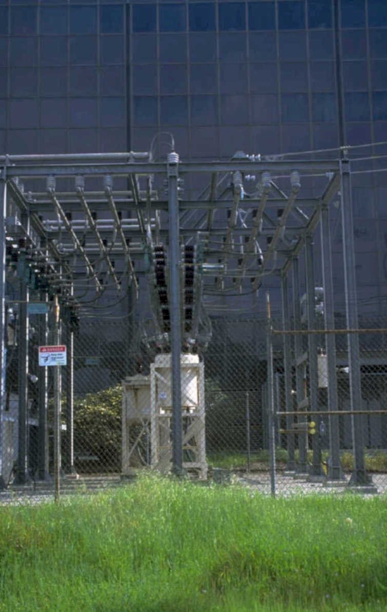 power substation transformer 1980s 1990s A4 Photo Print