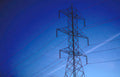 power transmission tower Vintage A4 Photo Print