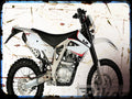 pr3 125 enduro AJP A4 Photo Print Motorbike Vintage Aged