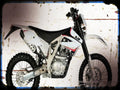 pr3 240 enduro A4 Photo Print Motorbike Vintage Aged