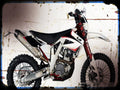 pr5 250 extrem A4 Photo Print Motorbike Vintage Aged