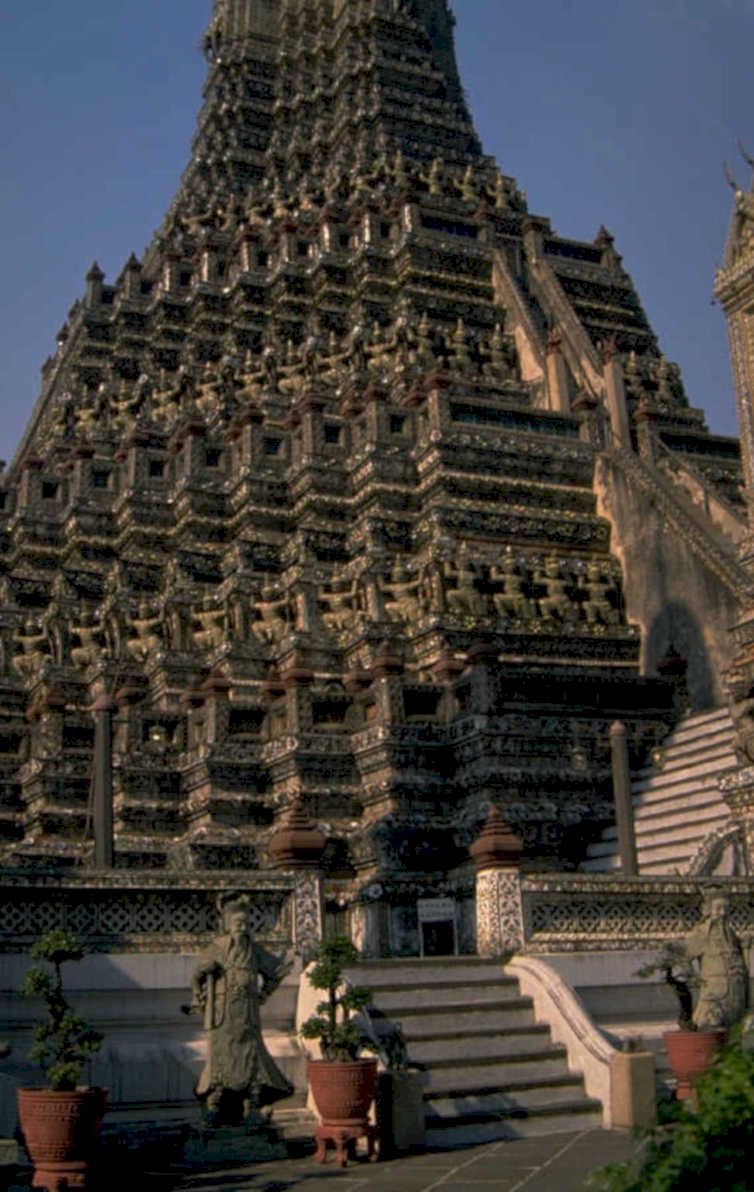 prang sadet temple 1980s 1990s A4 Photo Print