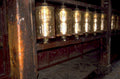 prayer wheels temple 1980s 1990s A4 Photo Print