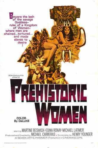 prehistoric women 1966 poster 01 A4 Photo Print