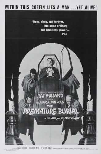 premature burial  01 film star poster A4 Photo Print