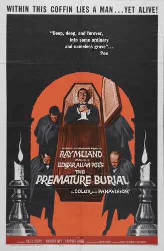 premature burial  02 film star poster A4 Photo Print