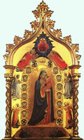 print Angelico Fra Studio of Italian 1400sfolange2 A4 Photo Print