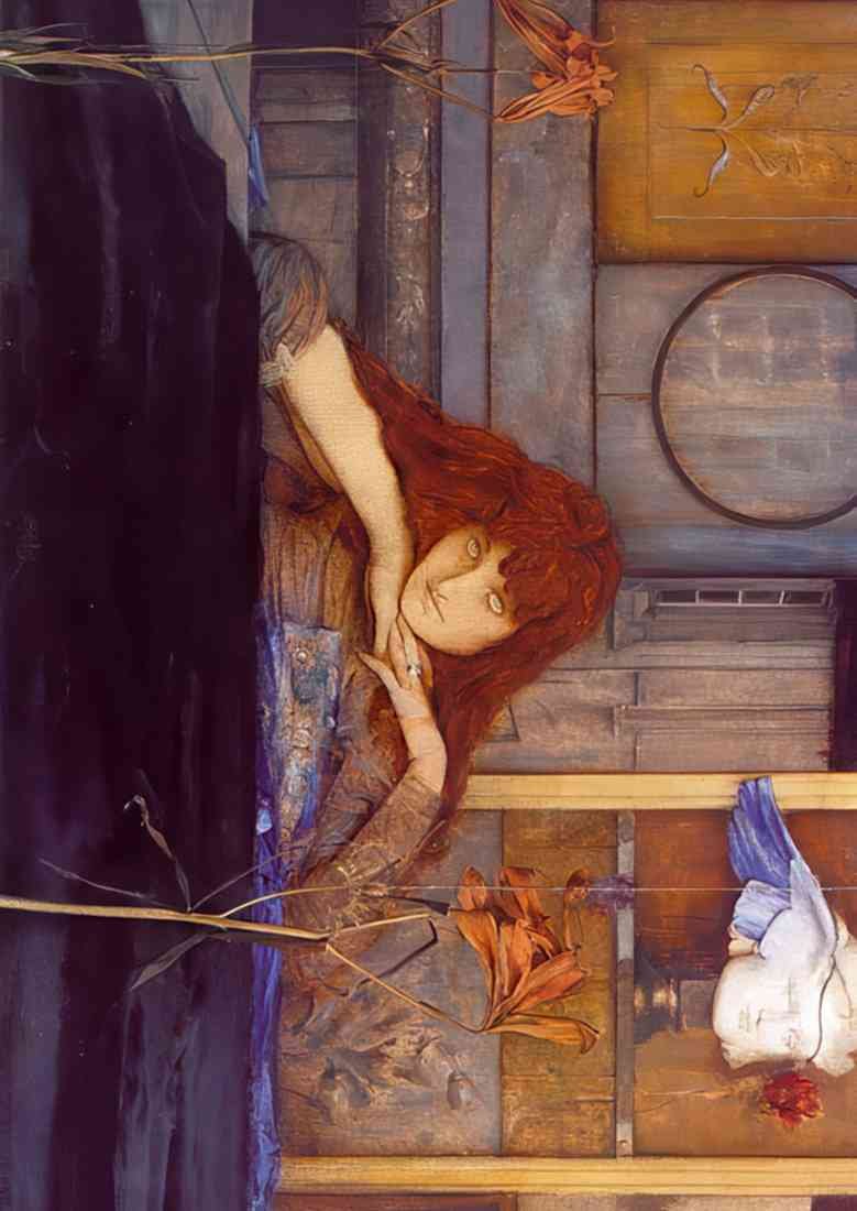 print Khnopff Fernand Belgian 1858 19212 CROP A4 Photo Print