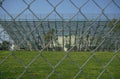 prison fence building 1980s 1990s A4 Photo Print