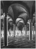 procession in crypt mc escher 1927 A4 Photo Print