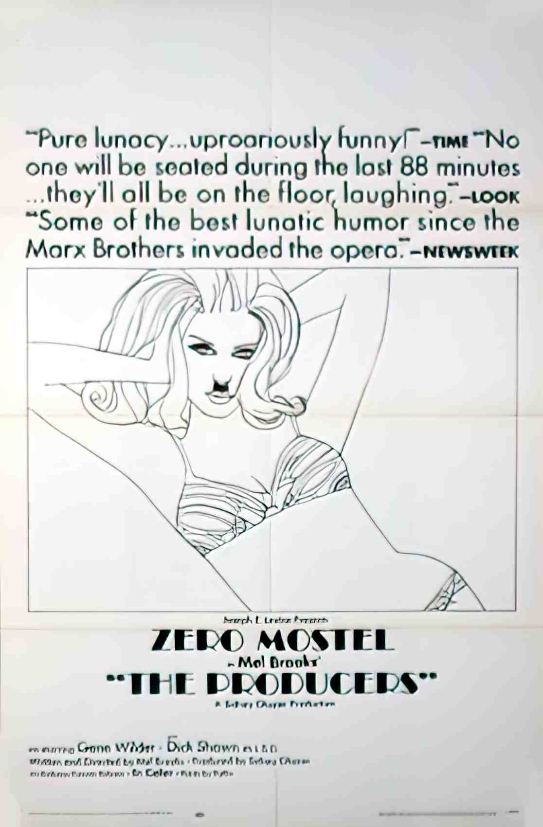 producers the us 1sh B Advert A4 Photo Print