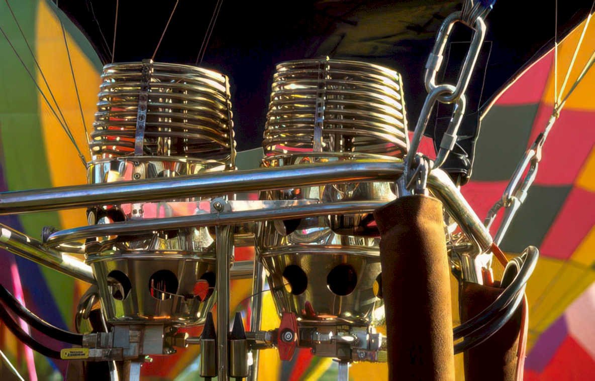 propane burner detail Vintage A4 Photo Print