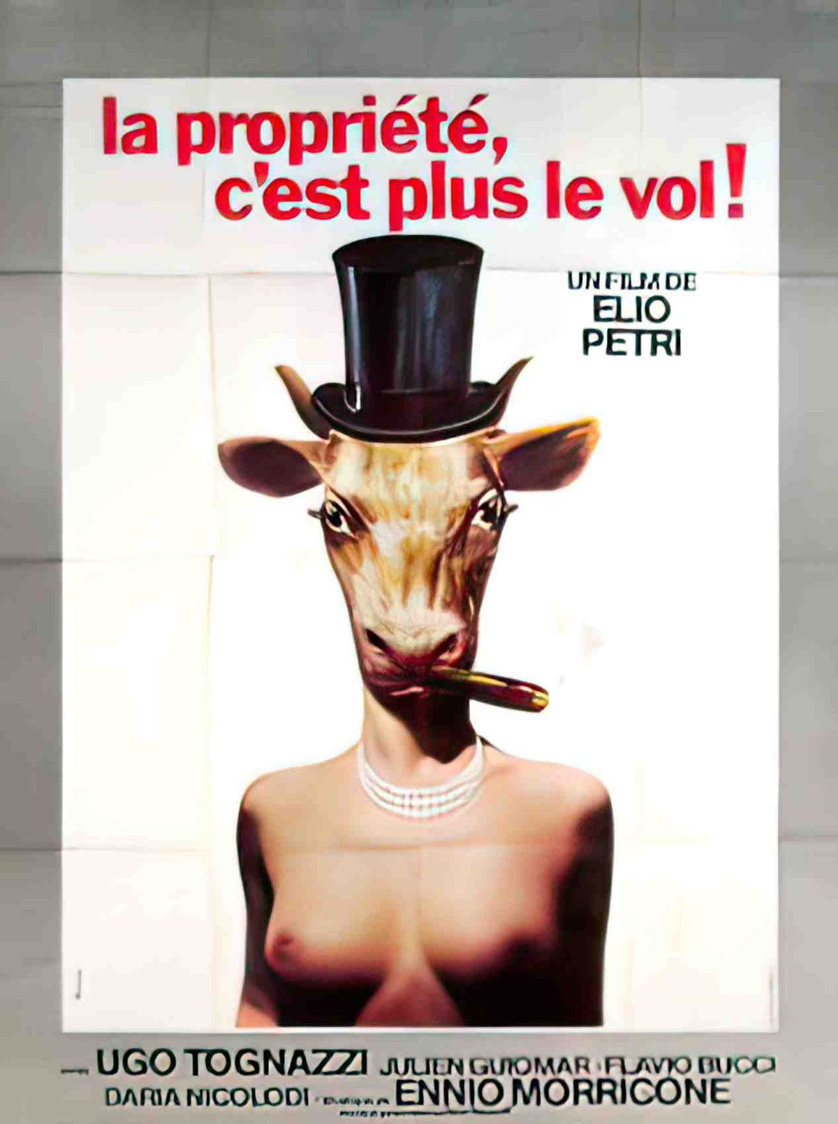 propriete c est plus le vol Advert A4 Photo Print