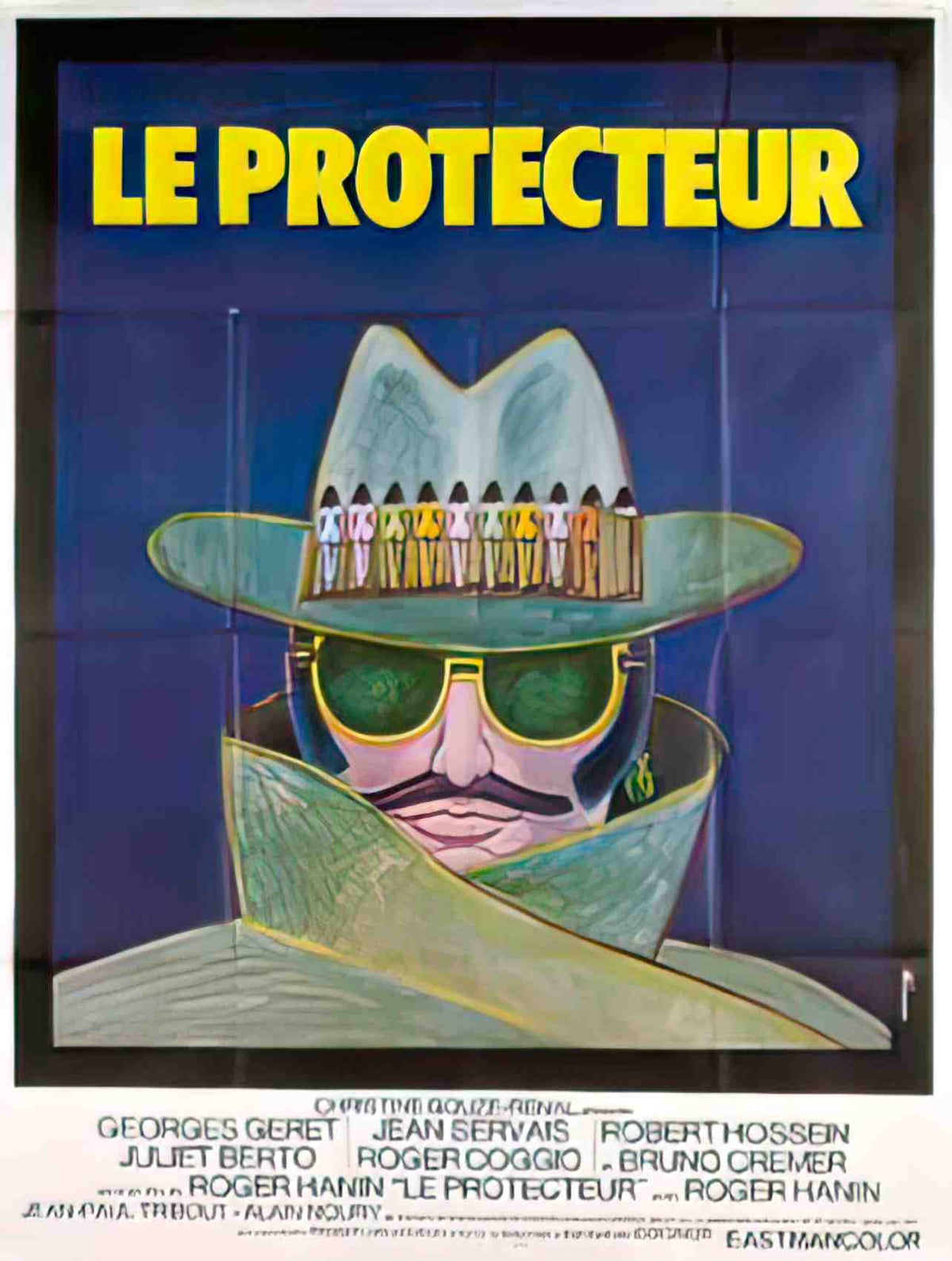 protecteur le Advert A4 Photo Print