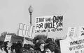 protest dc vietnam Vintage world war A4 Photo Print