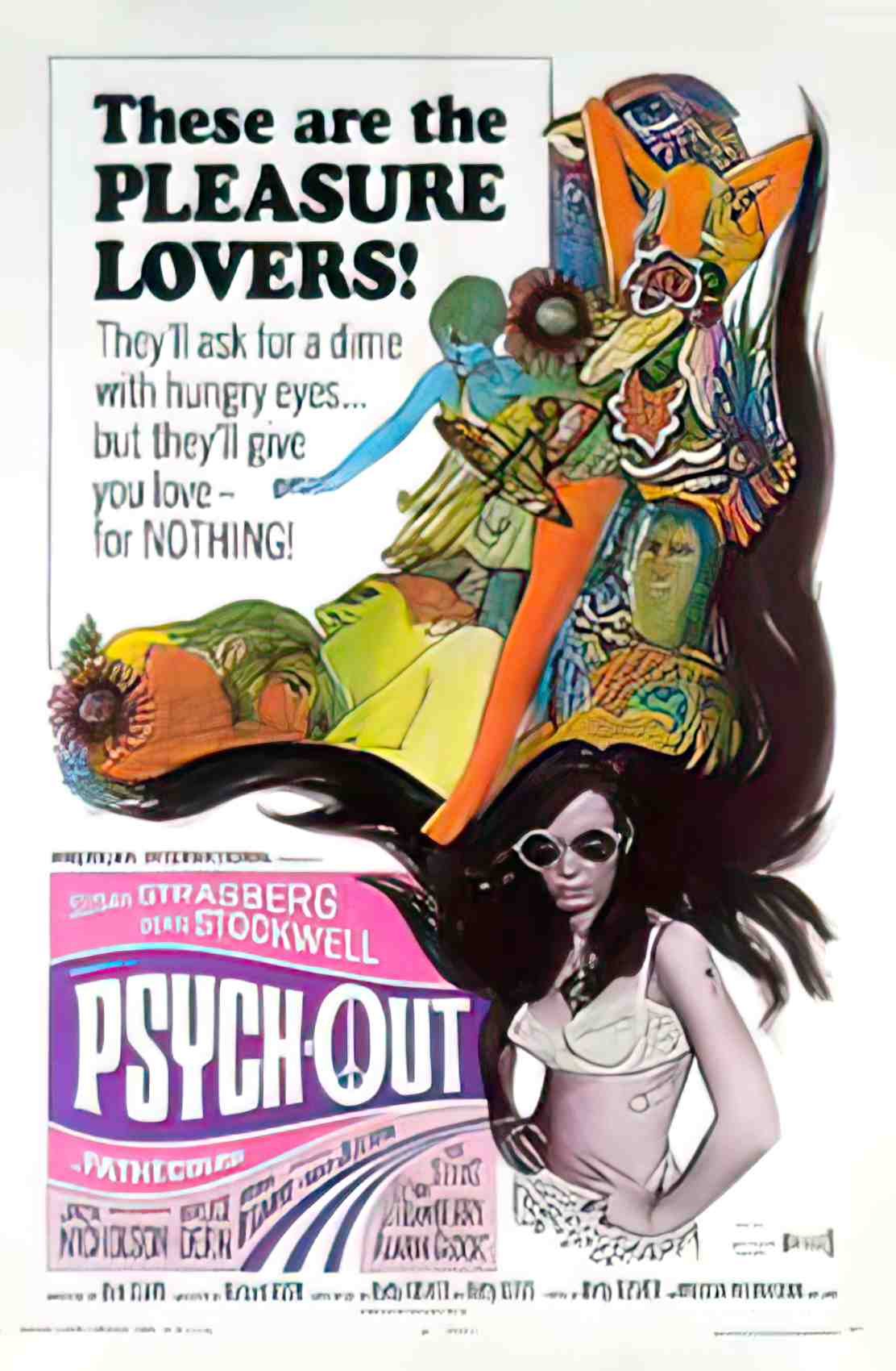 psych out us 1sh Advert A4 Photo Print