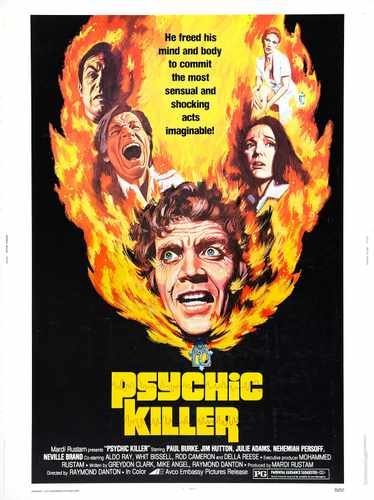 psychic killer  02 film star poster A4 Photo Print