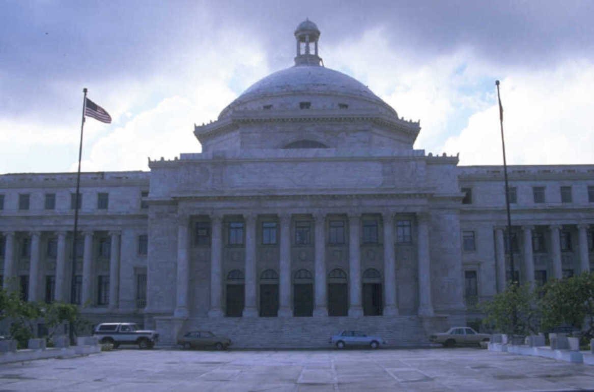 puerto rico capitol 1980s 1990s A4 Photo Print