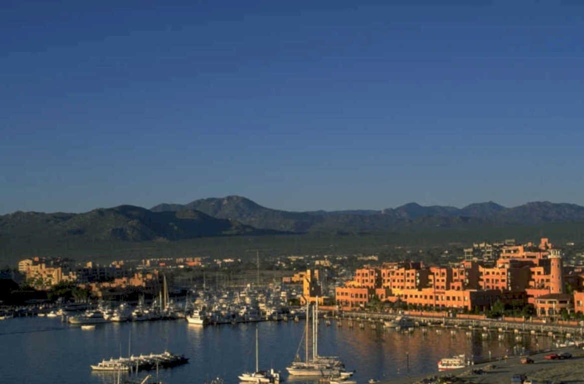 puerto vallarta harbor 1980s 1990s A4 Photo Print